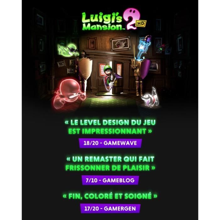 Luigi's Mansion 2 HD • Jeu Nintendo Switch - Neuf