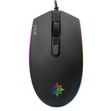 Inca IMG-GT13 ratón Juego Ambidextro USB tipo A 1200 DPI