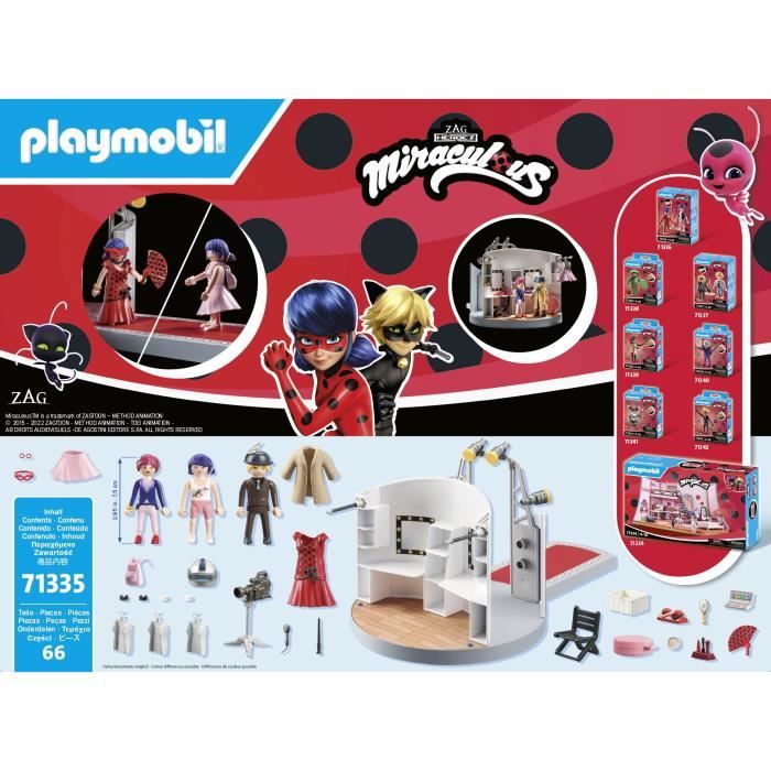 PLAYMOBIL 71335 Miraculous : Défilé de mode a Paris - Neuf
