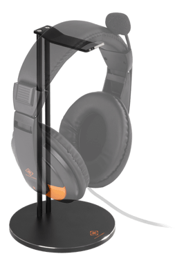 DELTACO GAMING - Soporte de aluminio para casco
