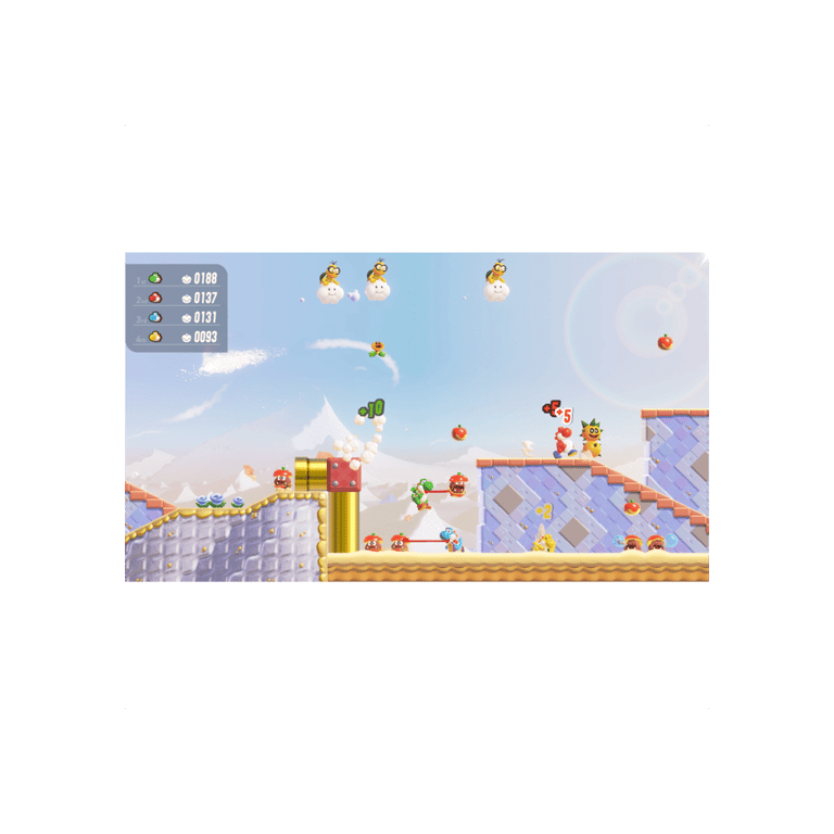 Super Mario Bros Wonder Nintendo Switch 2 + Rendez Vous au Parc Bellabel - Neuf