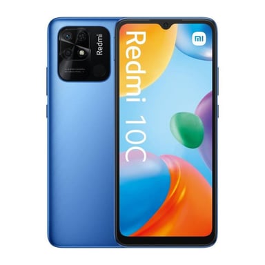 Redmi 10C (4G) 4 Go 64 Go, Bleu, débloqué