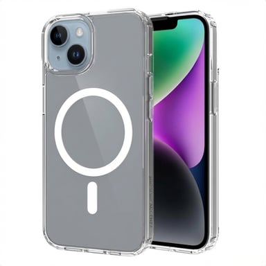 Accezz Coque arrière Xtreme Impact avec MagSafe pour Apple iPhone 13 - Transparent