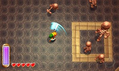 The Legend Of Zelda A Link Between Worlds 3ds - vue 4