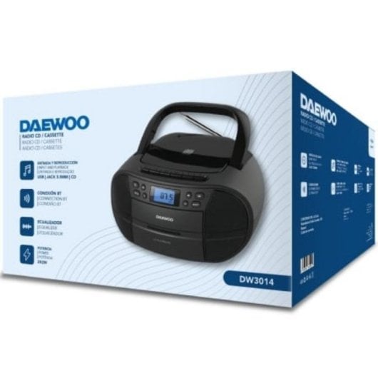 Radio CD Daewoo DW3014 Bluetooth Écran LCD - vue 3