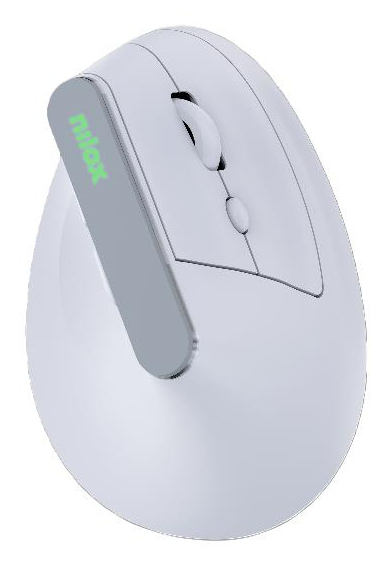 Souris Nilox NXMOEVR01W – RF sans fil + Bluetooth Optique 1600 DPI Droitier, 6 Boutons