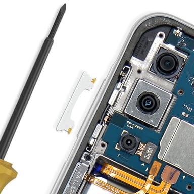 Bouton Volume de Remplacement pour Samsung Galaxy A26 5G Service Pack Blanc