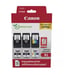 Canon PG-560XL/CL-561XL Pack de 3 Cartouches d'Encre Originales + Papier Photo Brillant GP-501 - 371