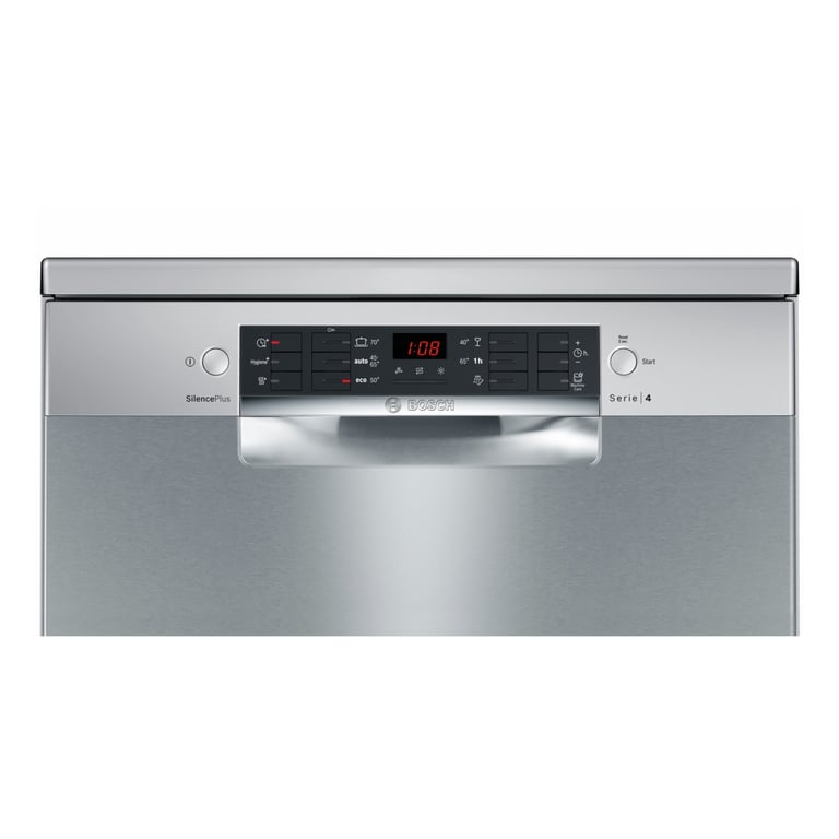 Bosch Serie 4 SMS46KI01E Lave vaisselle pose libre largeur : 60 cm profondeur : 60 cm hauteur : 84.5 cm acier inoxydable - vue 4