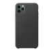 Funda de piel negra para Apple iPhone 11 Pro Max