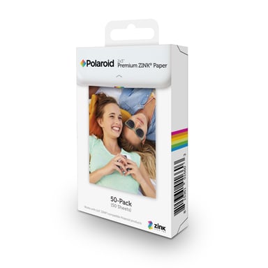 Pack de 50 Papiers photo Instantané Polaroid ZINK Format 2x3''