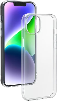 Bigben Connected SILITRANSIP14PLMF coque de protection pour téléphones portables Transparent iPhone 14 Plus