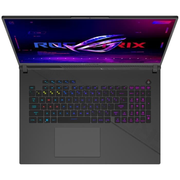 PC Portable Gamer ASUS ROG Strix G18 Win 11 18 WUXGA 144Hz RTX 5060 8Go AMD Ryzen 9 8940HX RAM SSD - vue 4