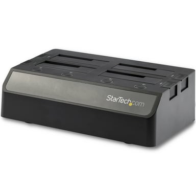 StarTech.com Station d'accueil USB 3.1 (10 Gb/s) pour 4 disques durs SATA III de 2,5'' / 3,5'' - Dock pour HDD / SSD avec UASP