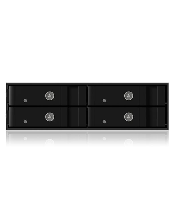 ICY BOX IB 2240SSK 13 3 cm 5.25 Plateau de stockage de disques Neuf - vue 3