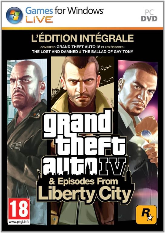 GTA IV : episodes from Liberty City - édition intégrale PC - Microsoft
