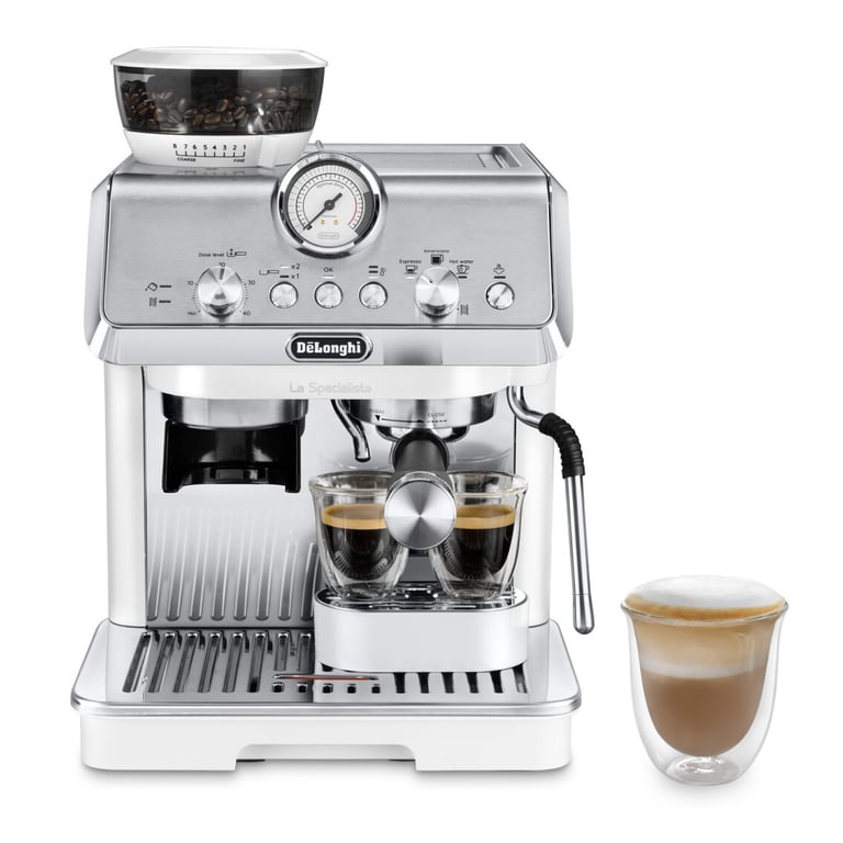 Machine à expresso DeLonghi EC9155.W – 15 Bars, Mousseur à lait, 1,7L - vue 2
