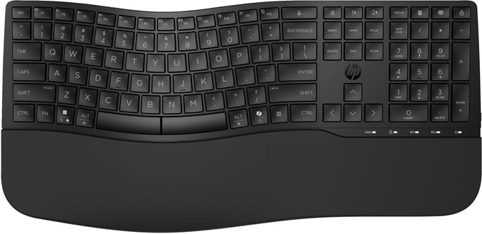 HP STORE 3PL clavier Bureau RF sans fil + Bluetooth Noir
