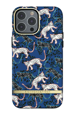 Richmond & Finch Blue Leopard - iPhone 13 Pro Max