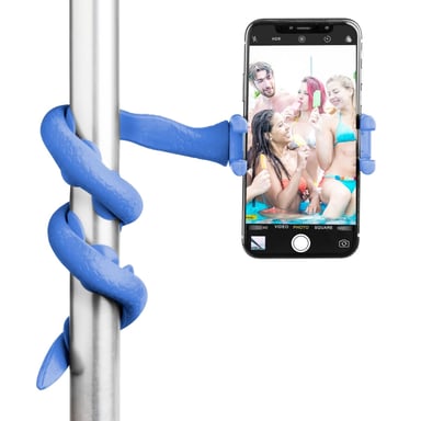 Celly Snake palo para autofotos Universal Azul