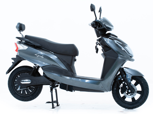 Leo50 Evo - Scooter électrique 50cc - moteur 2500 W - batterie 60V 30Ah, gris