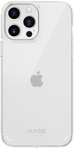 Coque antibactérienne antichoc hybride invisible pour Apple iPhone 13 Pro Max, Transparente
