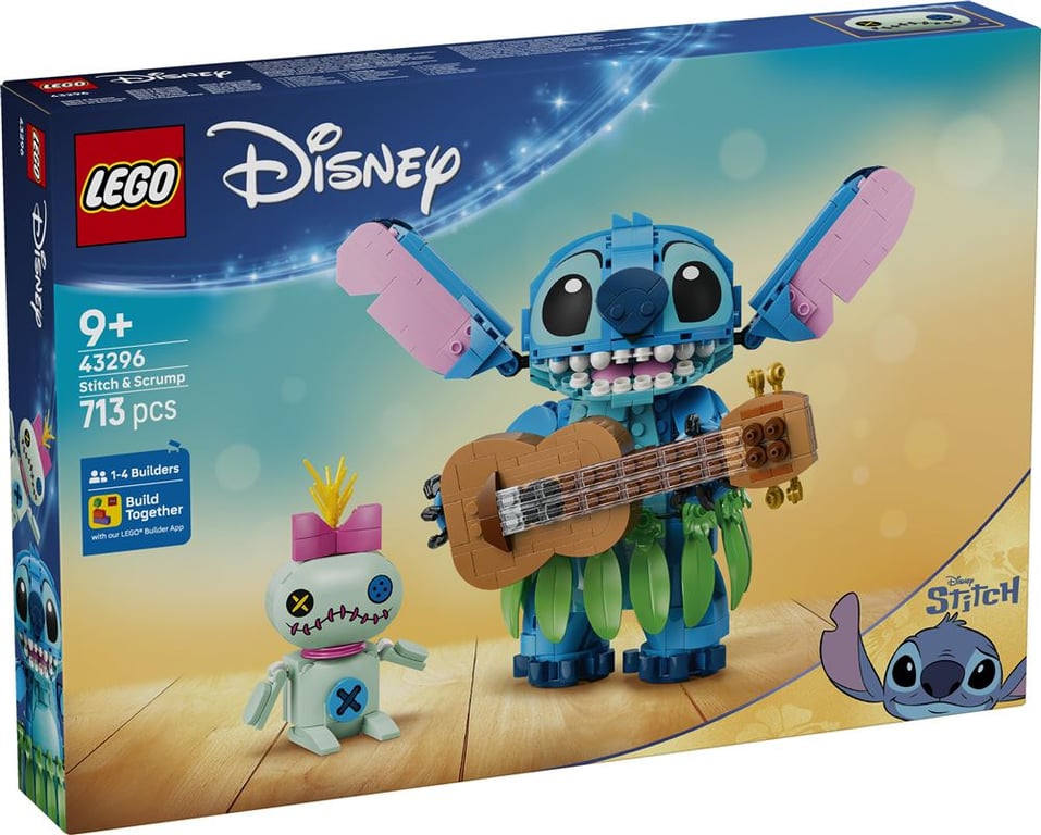 LEGO® Disney Classic 43296 Stitch et Scrump - vue 1