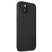 Custodia AMG per iPhone 13 mini 5,4'' Pelle nera stampata a caldo