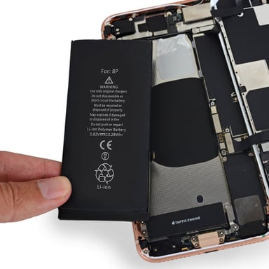 Batería interna iPhone 8 Plus 2691 mAh Li-Ion Recambio 1IP3/49/109