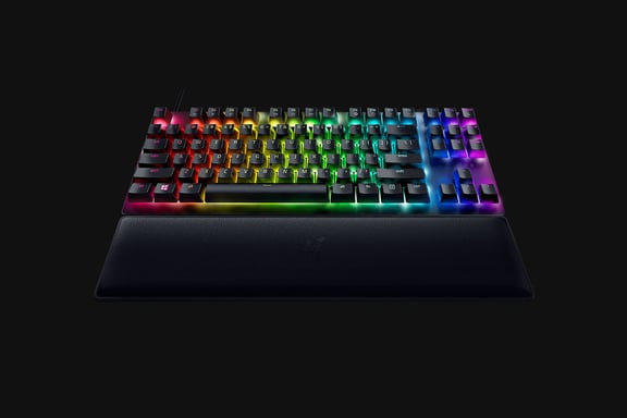 Razer Huntsman V2 Tenkeyless teclado Gaming USB QWERTY Inglés americano Negro