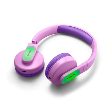 Philips TAK4206PK/00 auricular y casco Auriculares Inalámbrico y alámbrico Diadema Llamadas/Música USB Tipo C Bluetooth Rosa
