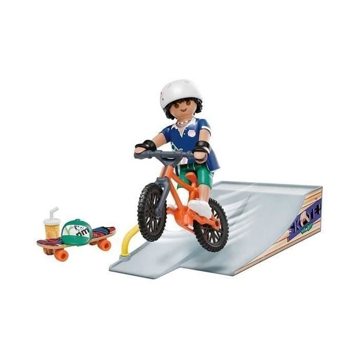 PLAYMOBIL 71798 Snowboarder avec rampe de glisse - vue 4