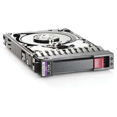 HPE 72GB, 15K rpm, Hot Plug, SAS, SFF disque dur 72 Go 15000 tr/min 2.5''
