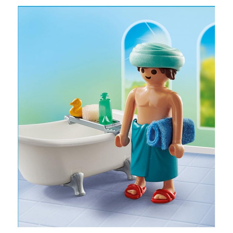 Homme Et Baignoire Playmobil La Boîte - vue 3