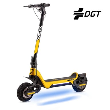 Trottinette électrique ETRIC VORTEX - 1000 W – Autonomie 40–50 km - noir et jeune