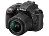 Nikon D3300 + 18-55 VR II Kit d'appareil-photo SLR 24,2 MP CMOS 6000 x 4000 pixels Noir