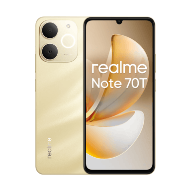 Realme Note 70T 4G 4GB/64GB Dorado (Gold) Dual SIM