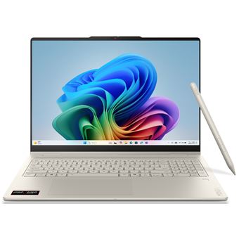 Lenovo Yoga 7 16AGP11 2-en-1 OLED tactile 16 pouces 120 Hz Ryzen AI 7 16 Go/512 Go Gris