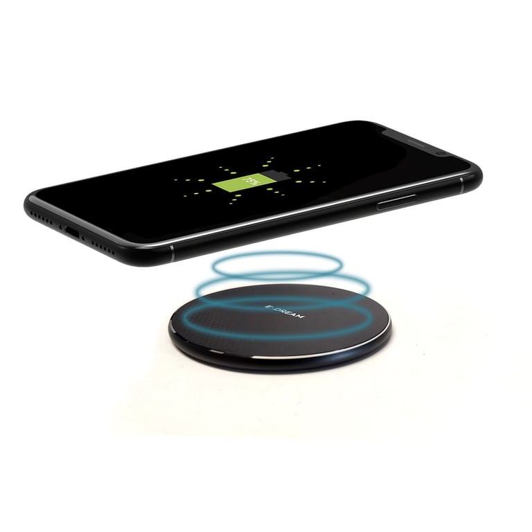 E-DREAM chargeur à induction pour smartphone Sortie: 5W/7.5W/10W -  Indication par LED - E-Dream