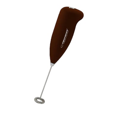 Mousseur à lait Esperanza LATTE ergonomique marron