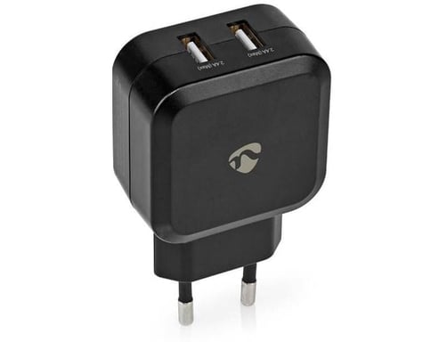 Chargeur secteur WCHAU484ABK 2 x USB-A