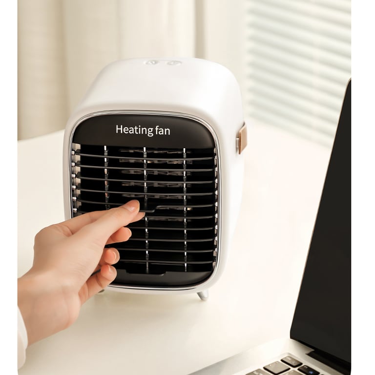 Radiateur soufflant en céramique au design rétro Neuf - vue 2