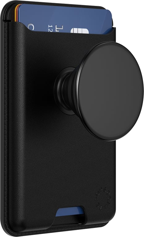 Porte cartesPopSockets PopWallet compatible MagSafe - vue 3