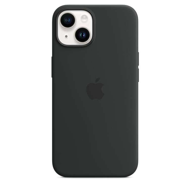 Coque Apple en silicone avec MagSafe pour iPhone 14 - vue 7