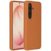 Accezz Coque Liquid Silicone avec MagSafe pour Samsung Galaxy S26 Plus - Orange
