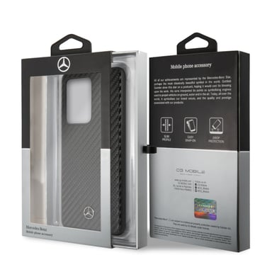 Étui Mercedes Dynamic pour Samsung Galaxy S20 Ultra, noir