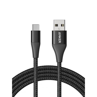 Cavo USB-C a USB Powerline+II sincronizzazione nylon intrecciato 1,8m