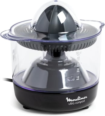 Presse-agrume Compact – 450?ml, Auto ON/OFF, Noir