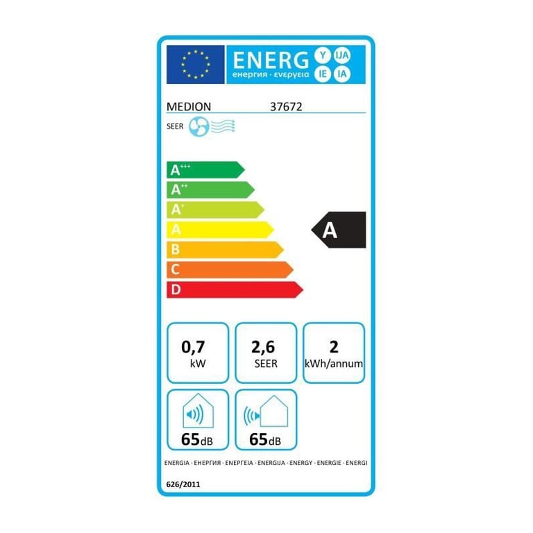 Climatisation mobile MEDION P701 7000 Btu Pour pièce jusquà 25 m2 Produit connecté - vue 3