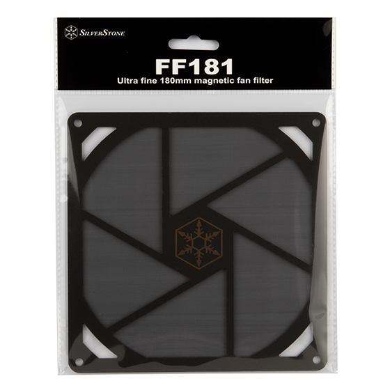 Silverstone SST FF181B pièce et accessoire pour systèmes de refroidissement d'ordinateurs Filtre de ventilateur Neuf - vue 3